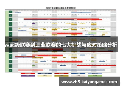 从超级联赛到职业联赛的七大挑战与应对策略分析 从超级联赛到职业联赛的七大挑战与应对策略分析